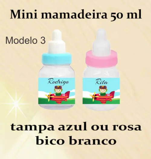 Mini Mamadeira-aviador
