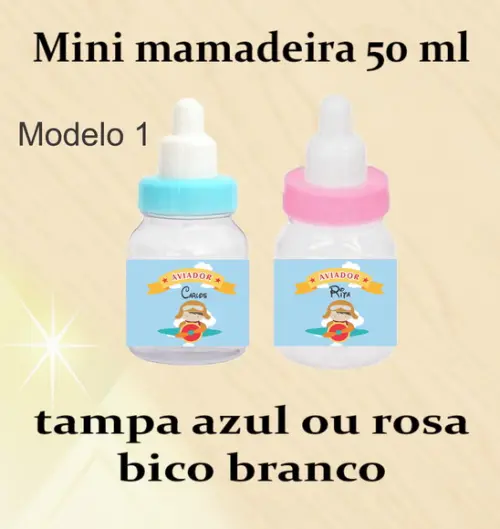 Mini Mamadeira-aviador