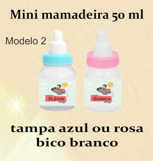 Mini Mamadeira-aviador