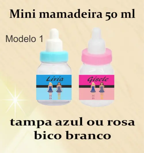 Mini Mamadeira-barbie