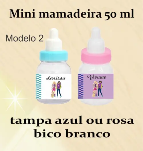 Mini Mamadeira-barbie