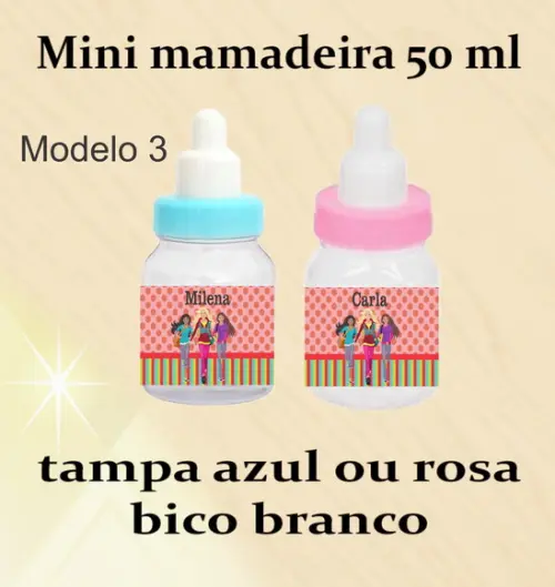 Mini Mamadeira-barbie