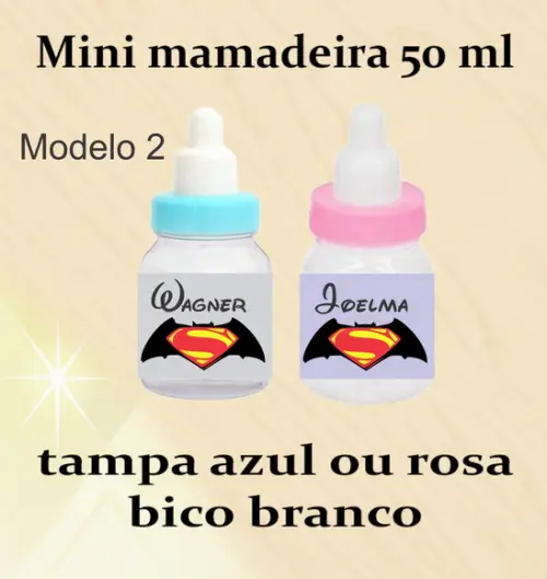 Mini Mamadeira-batman