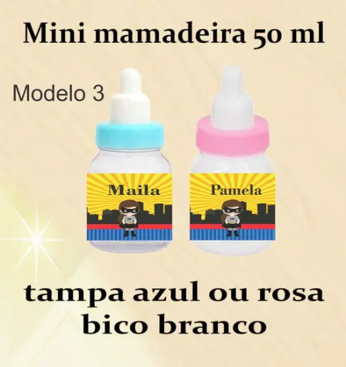 Mini Mamadeira-batman