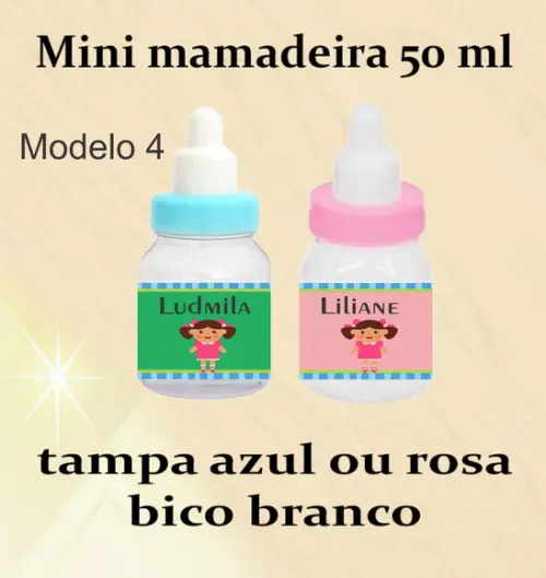 Mini Mamadeira-boneca