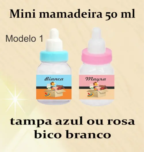 Mini Mamadeira-boneca