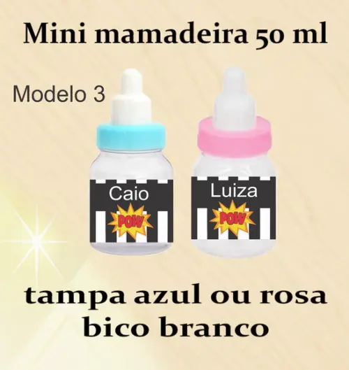 Mini Mamadeira-bomba