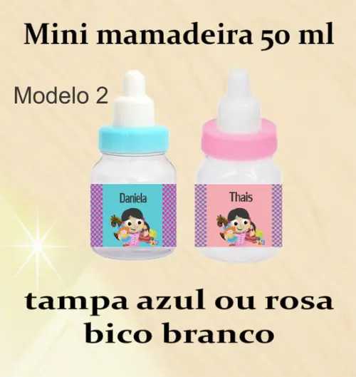Mini Mamadeira-boneca