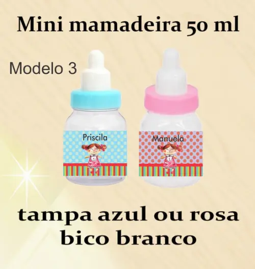 Mini Mamadeira-boneca