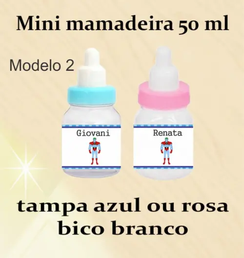 Mini Mamadeira-capitão Planeta