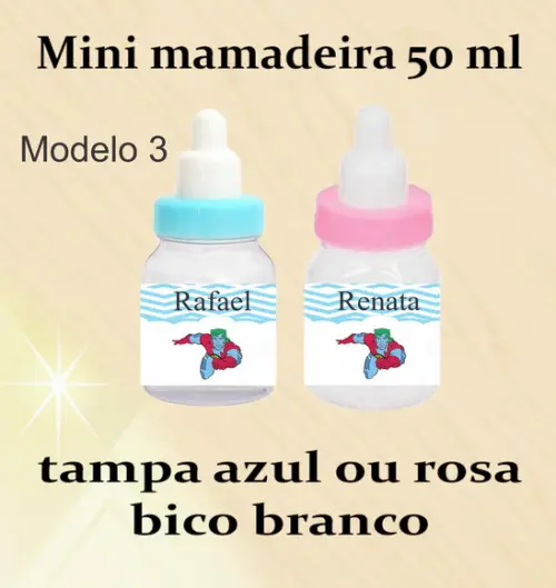 Mini Mamadeira-capitão Planeta