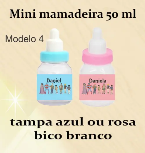 Mini Mamadeira-capitão Planeta