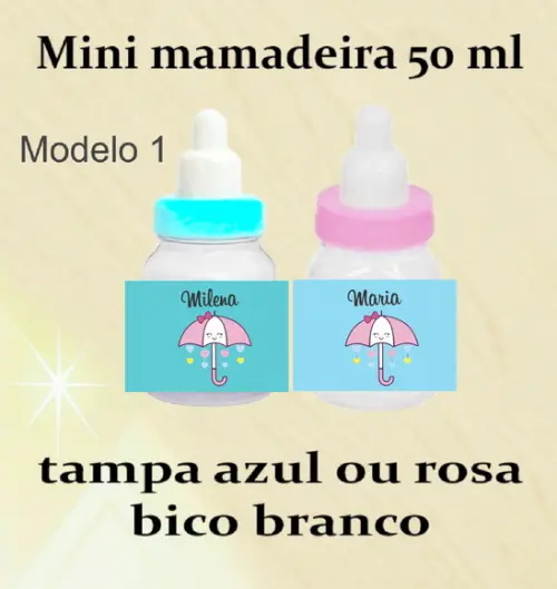 Mini Mamadeira-chuva de Amor