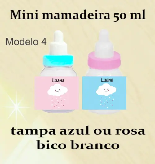 Mini Mamadeira-chuva de Amor