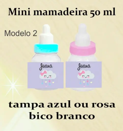 Mini Mamadeira-chuva de Amor