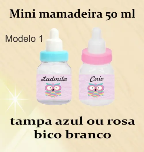 Mini Mamadeira-coruja