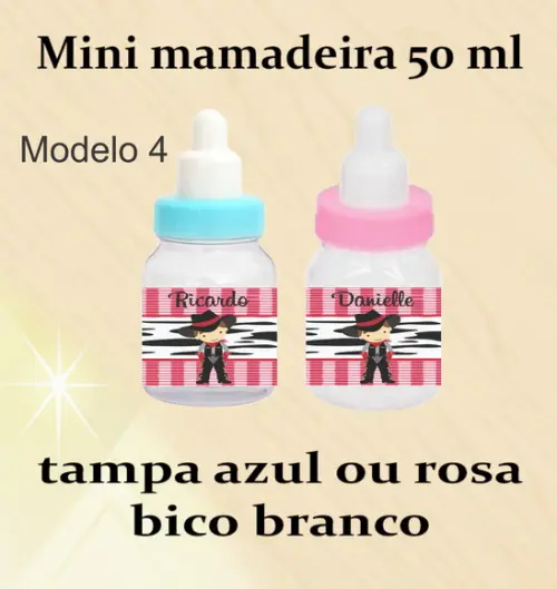 Mini Mamadeira-cowboy