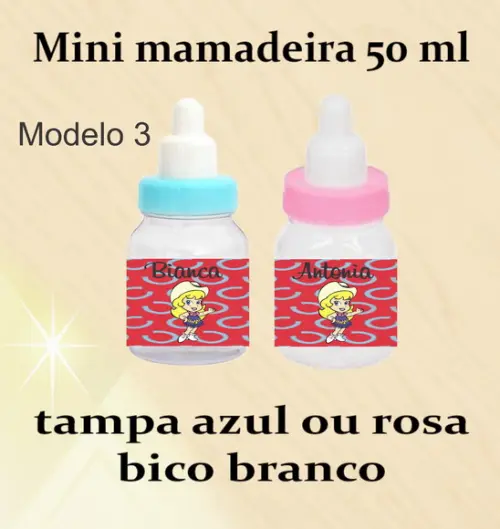 Mini Mamadeira-cowboy