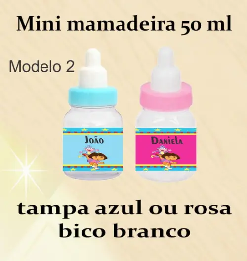 Mini Mamadeira-dora Aventureira