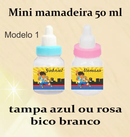 Mini Mamadeira-dora Aventureira