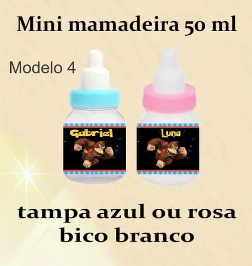 Mini Mamadeira-donkey Kong