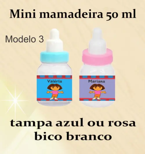 Mini Mamadeira-dora Aventureira