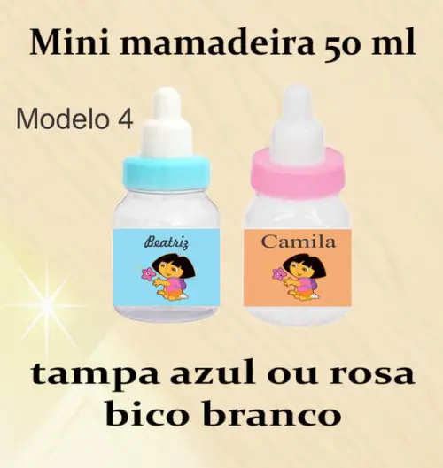 Mini Mamadeira-dora Aventureira