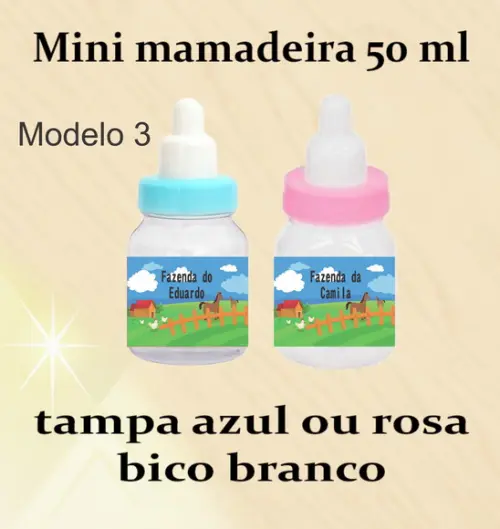 Mini Mamadeira-fazendinha