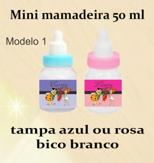 Mini Mamadeira-fred Flintstone