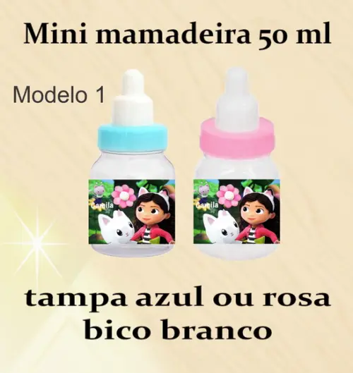 Mini Mamadeira-gabi Casa Mágica