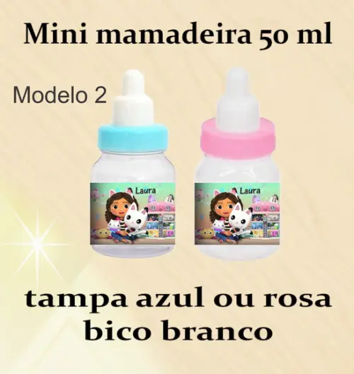 Mini Mamadeira-gabi Casa Mágica