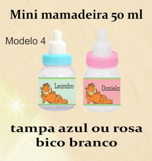 Mini Mamadeira-garfield