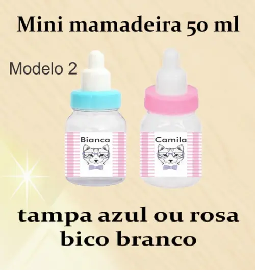 Mini Mamadeira-gatinho