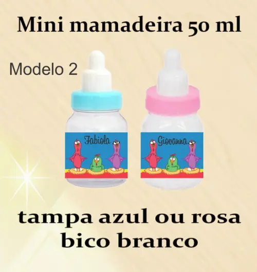 Mini Mamadeira-galinha Pintadinha