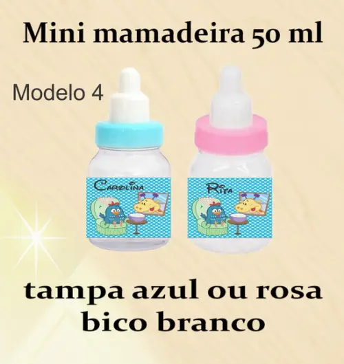 Mini Mamadeira-galinha Pintadinha