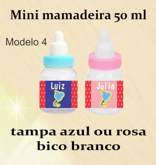 Mini Mamadeira-genio