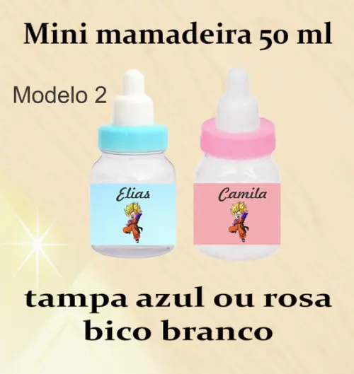 Mini Mamadeira-goku