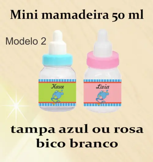 Mini Mamadeira-genio