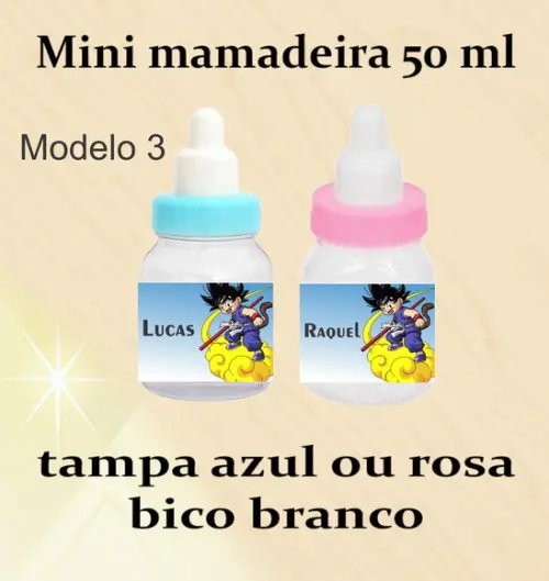 Mini Mamadeira-goku