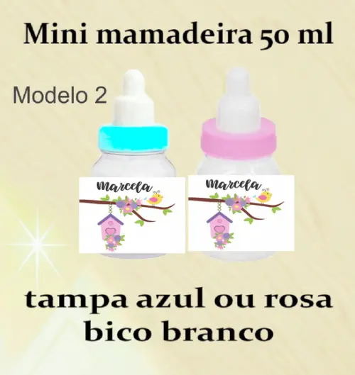 Mini Mamadeira-jardim Encantado