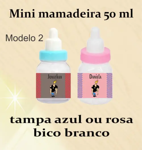 Mini Mamadeira-johnny Bravo