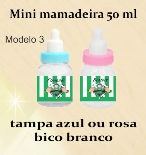 Mini Mamadeira-lanterna Verde