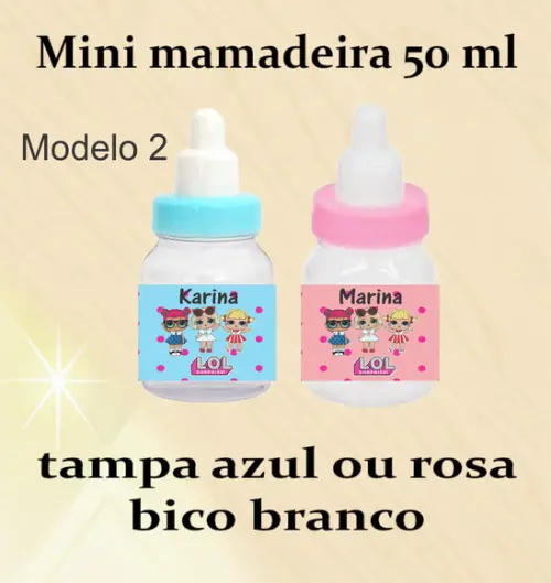 Mini Mamadeira-lol Surprise