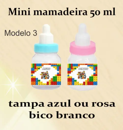 Mini Mamadeira-lego
