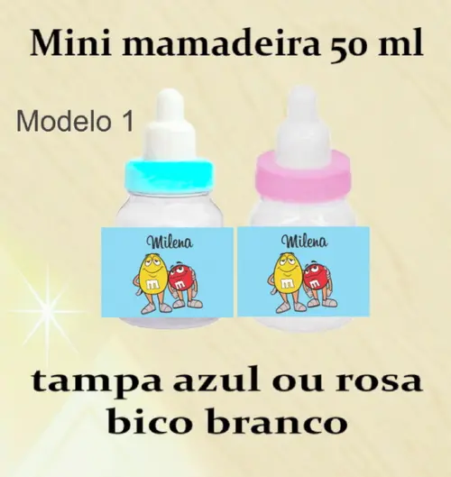 Mini Mamadeira-m&m