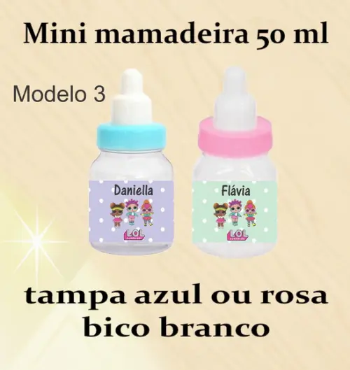 Mini Mamadeira-lol Surprise