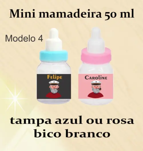Mini Mamadeira-marinheiro