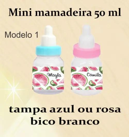 Mini Mamadeira-melancia