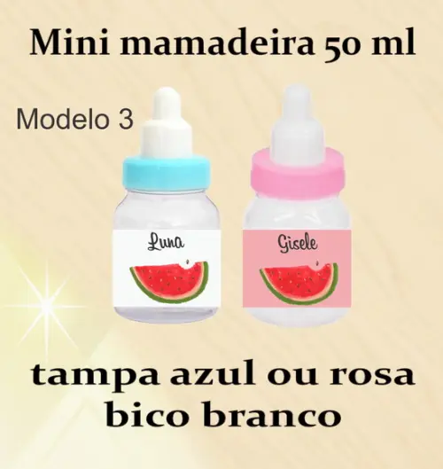 Mini Mamadeira-melancia