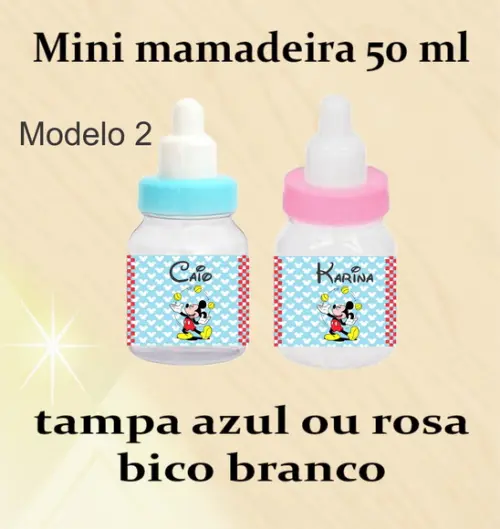 Mini Mamadeira-mickey